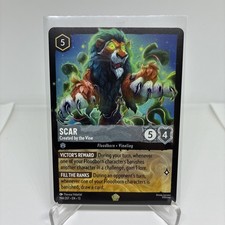 Scar - Created by the Vine 194/204 Lorcana Attack of the Vine Regular Legendary
