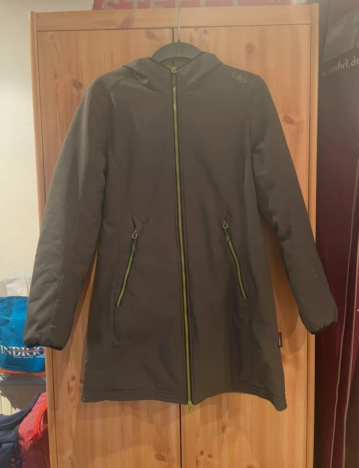 CMP Primaloft Übergangsmantel /Wendemantel Gr. S, Olive/Grün - Bild 3 von 4