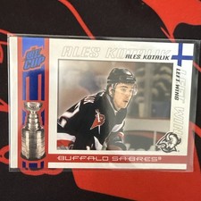 2003-04 Pacific Quest for the Cup Blue 24/150 Ales Kotalik #12 av1