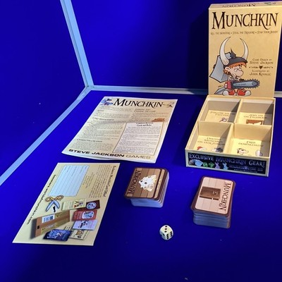 Munchkin Card Game 1. Edition 2013 Steve Jackson Spiele - gebraucht, vollständig