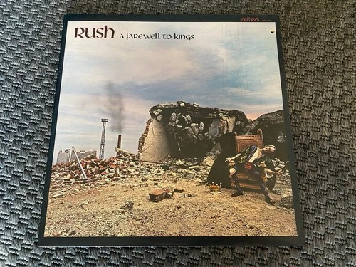 Rush – A Farewell To Kings Played Once To Record CDN 1st Press Promo 1977 LP