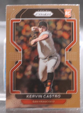 2022 Panini Prizm - Kervin Castro (RC) #34