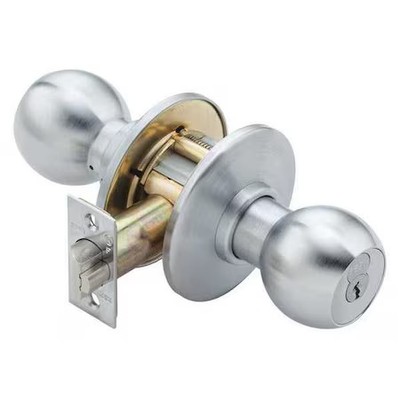 Best 8K37r4astk626 Knob Lockset, 2-3/4'' Backset, Mechanical