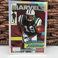 KEYSHAWN JOHNSON Marvels 2026 Panini Decades 90s Pop Culture New York Jets