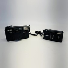 Rollel / Canon Rolleimat F & PowerShot S50 Camera Bundle Untested