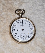Elgin 3/0S Gold Filled 10K Pocket Watch 27388297