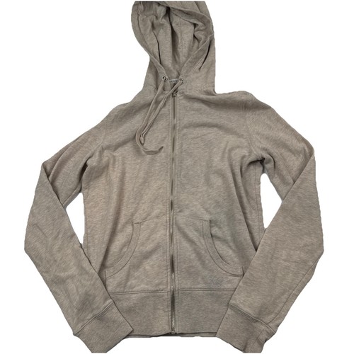Victoria’s Secret Supermodel Essentials Full Zip Hoodie Sweatshirt Gr. M beige