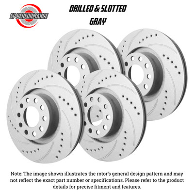 SP Performance Disc Brake Rotor Kit For 1988-1991 BMW M3