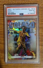 2021-22 Topps Chrome Uefa Champions League - Golazo Gavi #G-10 (RC)