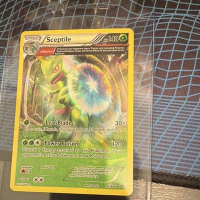 The Pokémon Company Sceptile (Omega) 9/160 XY Primal Clash Holo Rare Eng 140HP