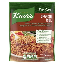 (6 pack) No Artificial Flavors Spanish Parboiled Rice Cooks in 7 Minutes, 5.6 oz
