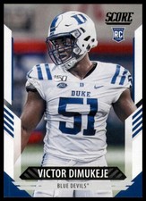 2021 Score Base Victor Dimukeje RC Duke Blue Devils 397