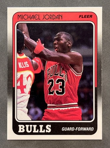 1988-89 Fleer Michael Jordan #17