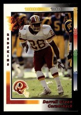 Darrell Green 1992 Wild Card #131 Washington Redskins FOOTBALL *079