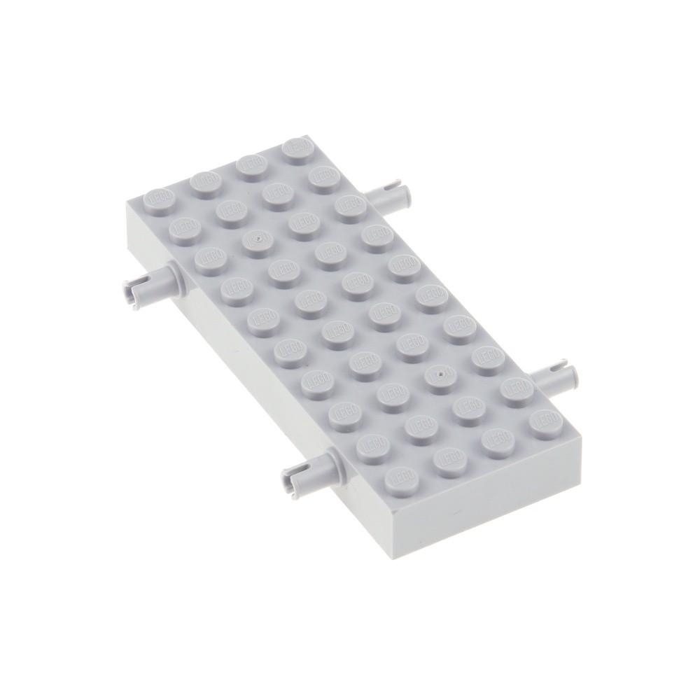 1x LEGO Chassis Plate 4x10 New Light Gray With 4 Pins 66118 30076