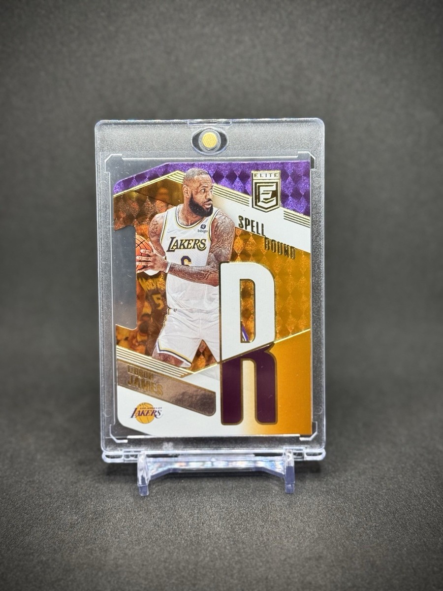 10シリ panini donruss elite sparkplug ディバラ Lebron James 2022-23 Panini Donruss Elite SpellBound Orange Die