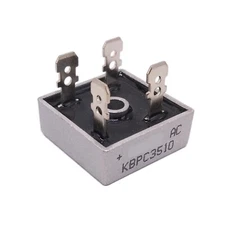 US Stock 10pcs KBPC3510 Bridge Rectifier 1ph 35A 1000V Metal Case Diode