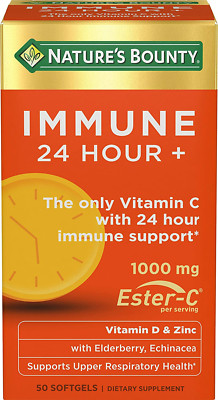 Nature's Bounty Immune 24 Hour+ Vitamin C, 24 Hour Immune Support, from Ester C