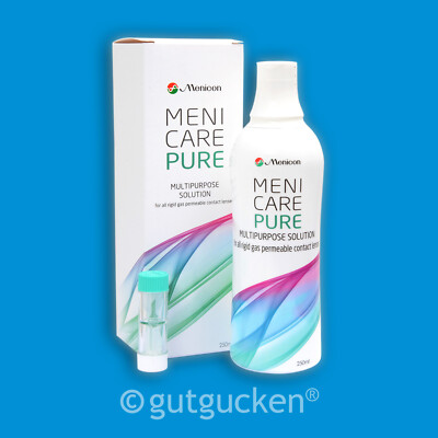 MeniCare Pure 2 x 250ml Pflegemittel für harte Linsen von Menicon