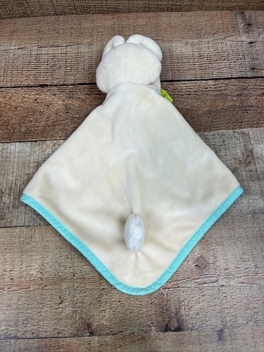 Coperta di sicurezza peluche B Cuddly Bunny Rabbit Lovey foglia arricciata lunga 15 pollici - Foto 5 di 5