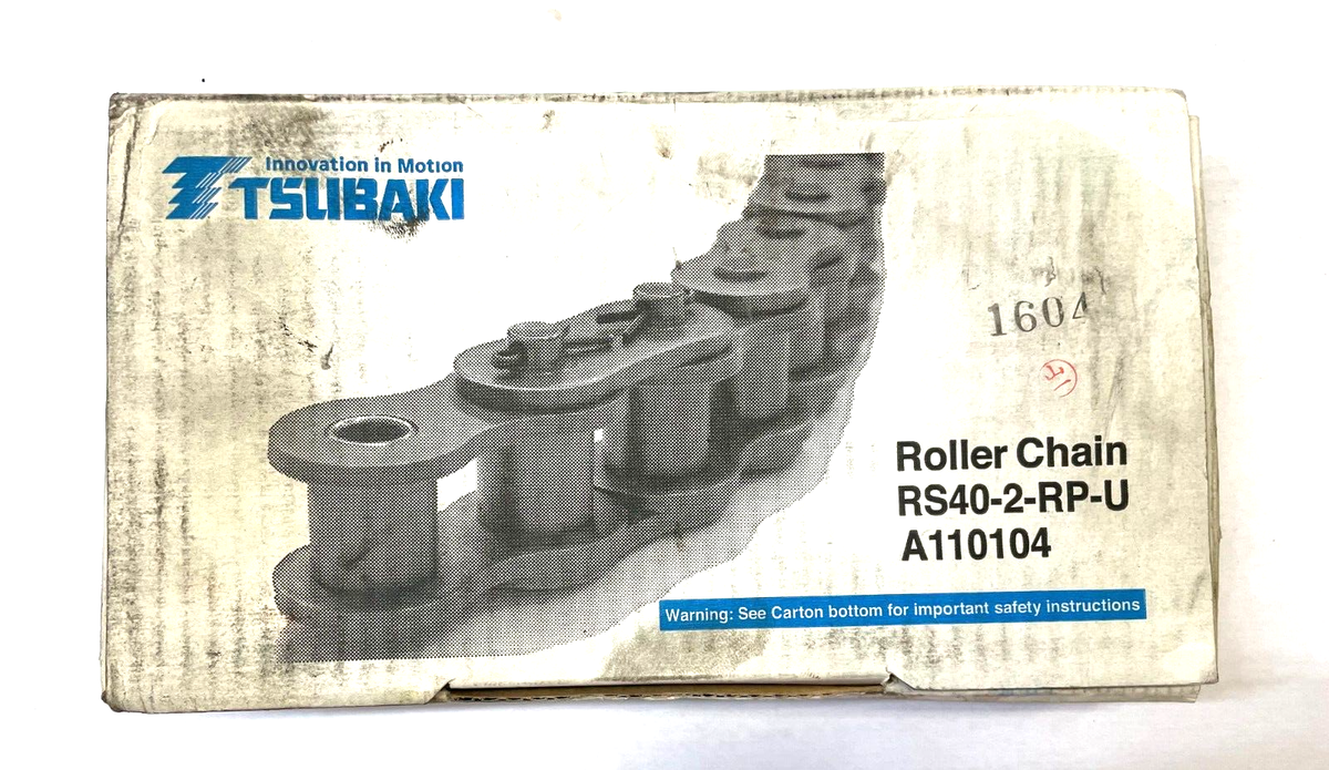 TSUBAKI ROLLER CHAIN RS40-2-RP-U A110104 | eBay