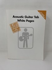 Acoustic Guitar Tab White Pages - 150 Songs Over 1,000 Pages - Large Paperback