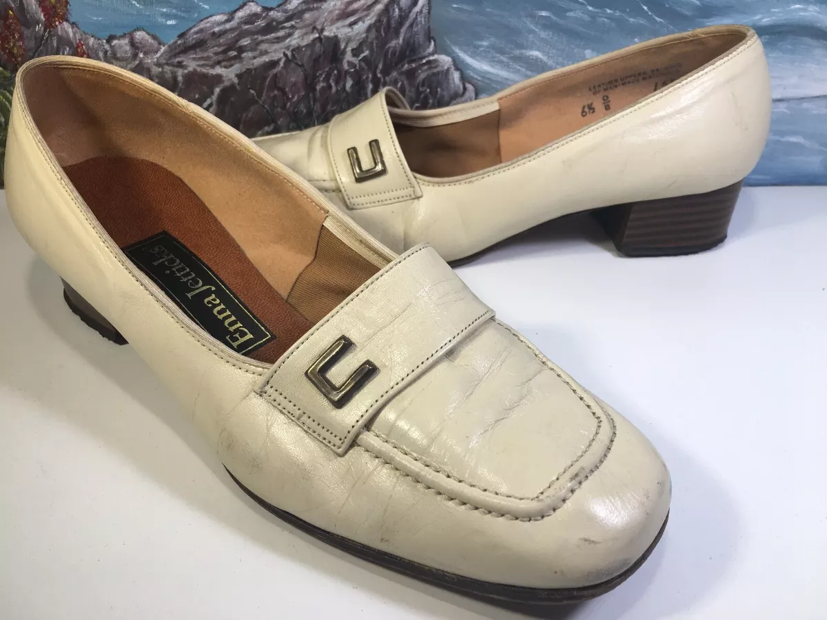 Cream colored loafers sale
