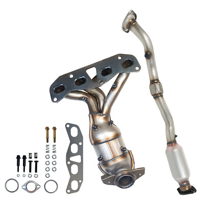 Catalytic Converter For 2002-2006 Nissan Altima Front and Rear 2.5L With Gasket
