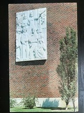 Vintage Postcard 1950 Purdue U. Memorial Center Mural, W Lafayette, Indiana (IN)
