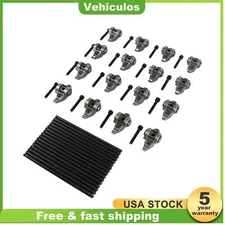 LS1 Rocker Arms With Trunion Pushrods Kit Installed For 4.8 5.3 5.7 6.0 LS2 LS6