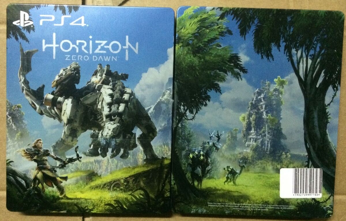 HORIZON ZERO DAWN NEW STEELBOOK PS4 PC XBOX G2 SIZE METAL CASE STEELBOX BOX