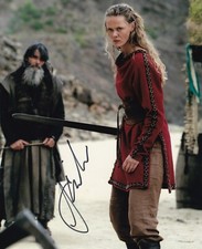 Frida Gustavsson signed autograph 20x25cm Vikings in person autograph COA