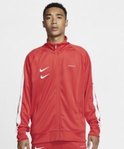 nike white track jacket