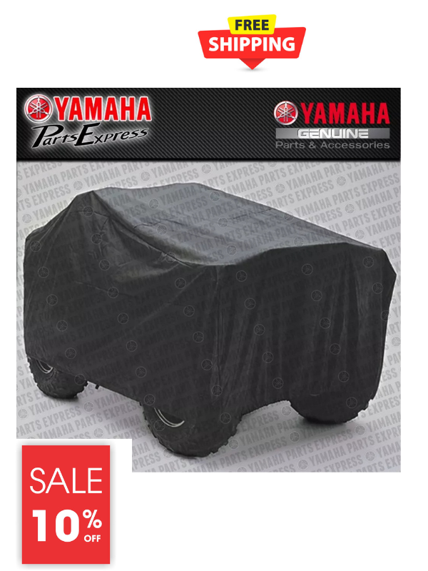 New Yamaha Kodiak Grizzly Big Bear EPS Black ATV Storage Cover ATV-Cover-02-00