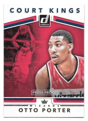 2017-18 Donruss Basketball OTTO PORTER Press Proof COURT KINGS -WIZARDS- #39
