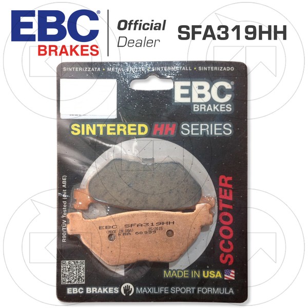 EBC SFA319HH BremsbeläGe Sinter Hinterachse FüR Yamaha Tmax 500 2002-image