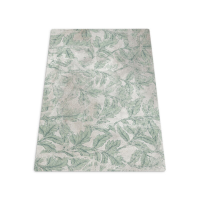 Premium Office Chair Mat Wood Floor PVC Faded leaves PVC 140x100