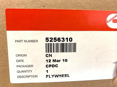 Cummins FLYWHEEL 5256312 | eBay 