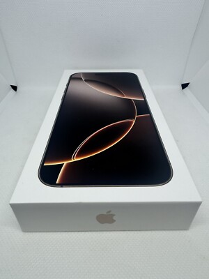 Apple iPhone 16 Pro Max- 1TB - Desert Titanium (Unlocked) | eBay