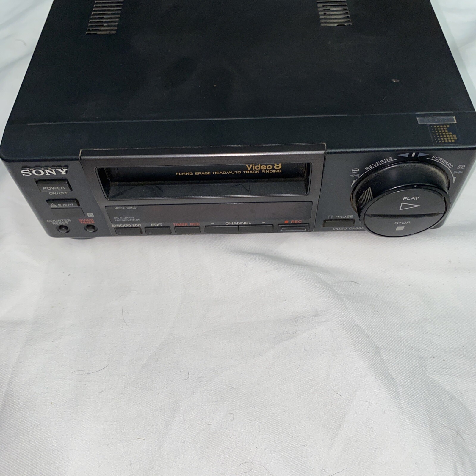 Vintage SONY EVA50 Video8 8mm VCR Editing Player Untested eBay