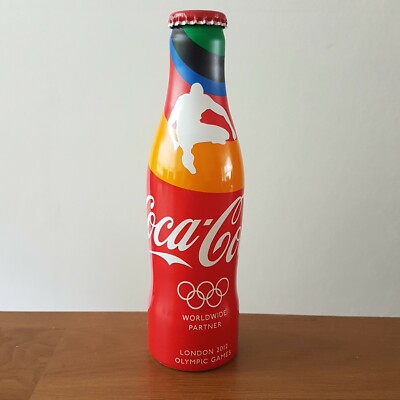 Coca Cola London 2012 Olympic Games 0,25l Aluminium flasche bottle 1st.
