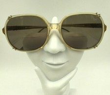 Vintage Elan 221 White Oval Butterfly Sunglasses Hong Kong FRAMES ONLY