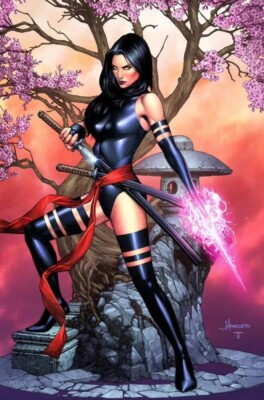 X-MEN CLASSICS サイロック Vintage X-MEN #34 JAY ANACLETO PSYLOCKE EXCLUSIVE VIRGIN VARIANT COVER