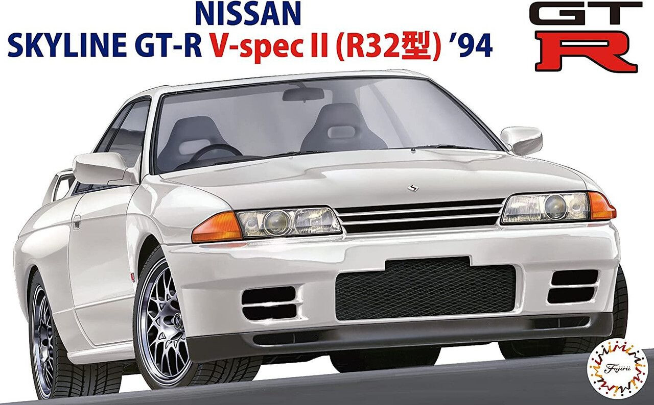 FUJIMI 46570 1:24 Nissan Skyline GT-R V-Spec II (R32) '94