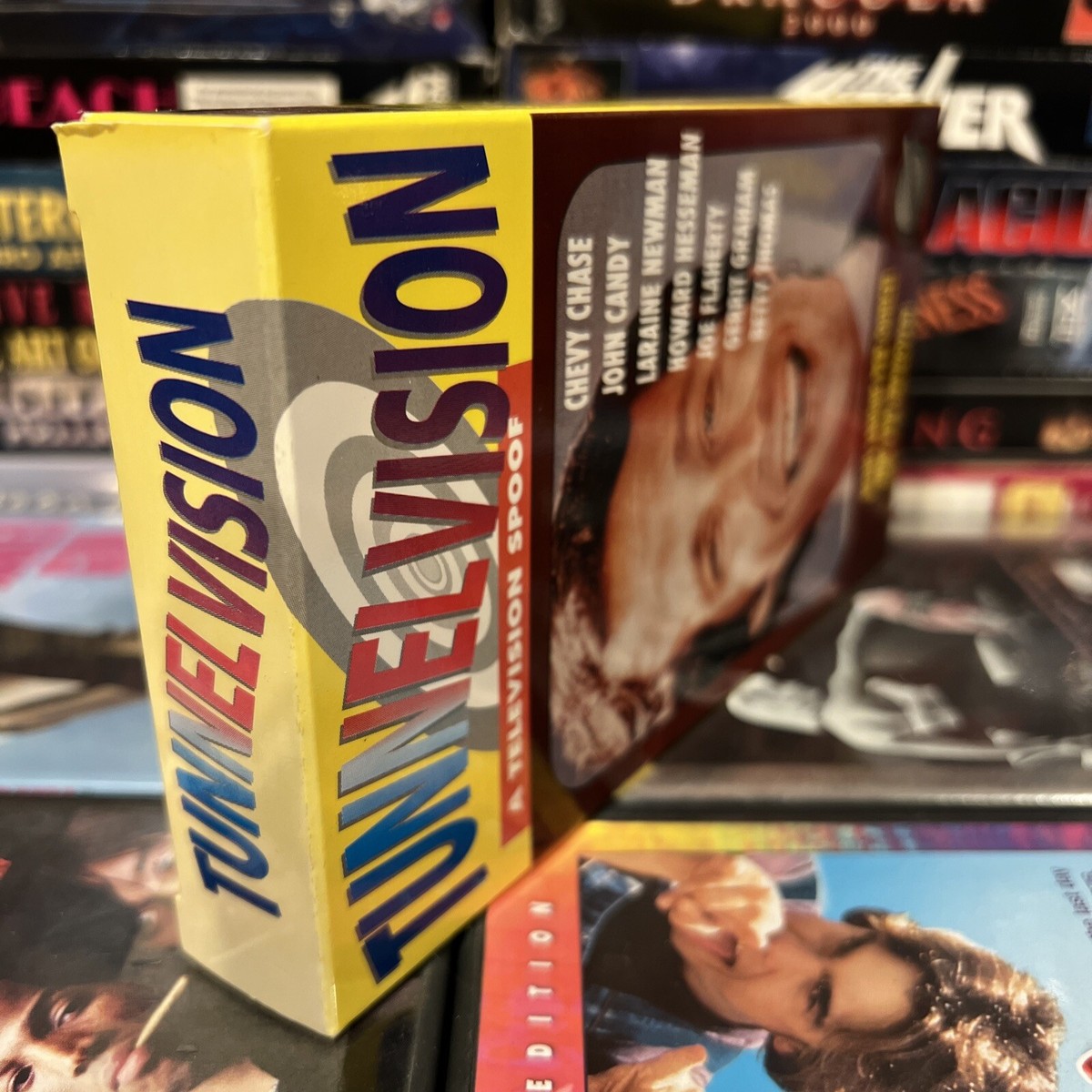 Tunnel Vision 1976 VHS Tested Chevy Chase John Candy TV Comedy  