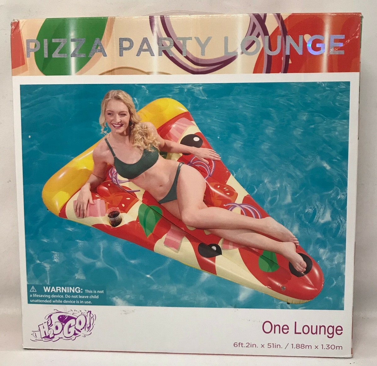 Bestway Pizza Slice Float Inflatable Pool Float foot Pool Toy