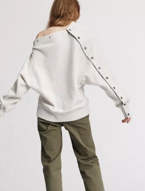 Rag Bone KATE MODULAR PULLOVER SWEATSHIRT Size XXS eBay