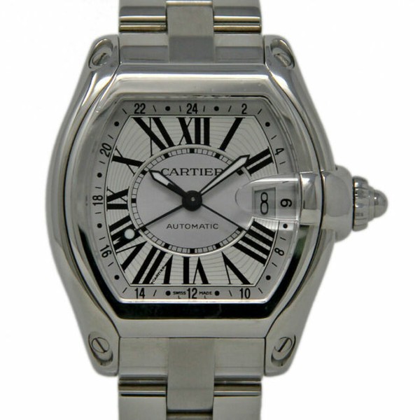 Cartier Roadster Silver Men's Stainless 