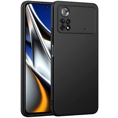 Schutz Hülle für Xiaomi Poco X4 Pro 5G Case Silikon Handy Hülle Slim Cover