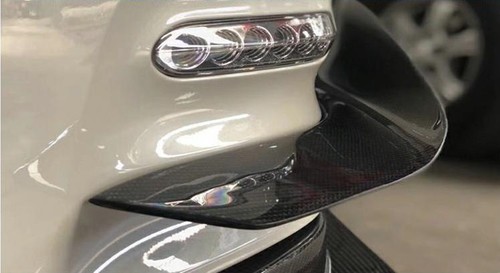 Car Carbon Fiber Front Bumper Spoiler Canard Kit For 2012 Nissan Skyline GTR R35 - Picture 6 of 9